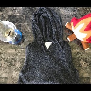 Men’s Medium A&F Hooded Gray Sweater